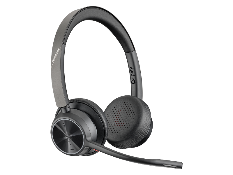 Poly Voyager 4320 Microsoft Teams Certified USB-C Headset +BT700 dongle (77Z30AA) - Zapnet.in