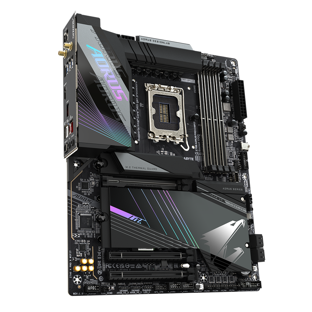 GIGABYTE ATX DDR5 Z790 A Pro X Wi-Fi7 Motherboard - Zapnet.in