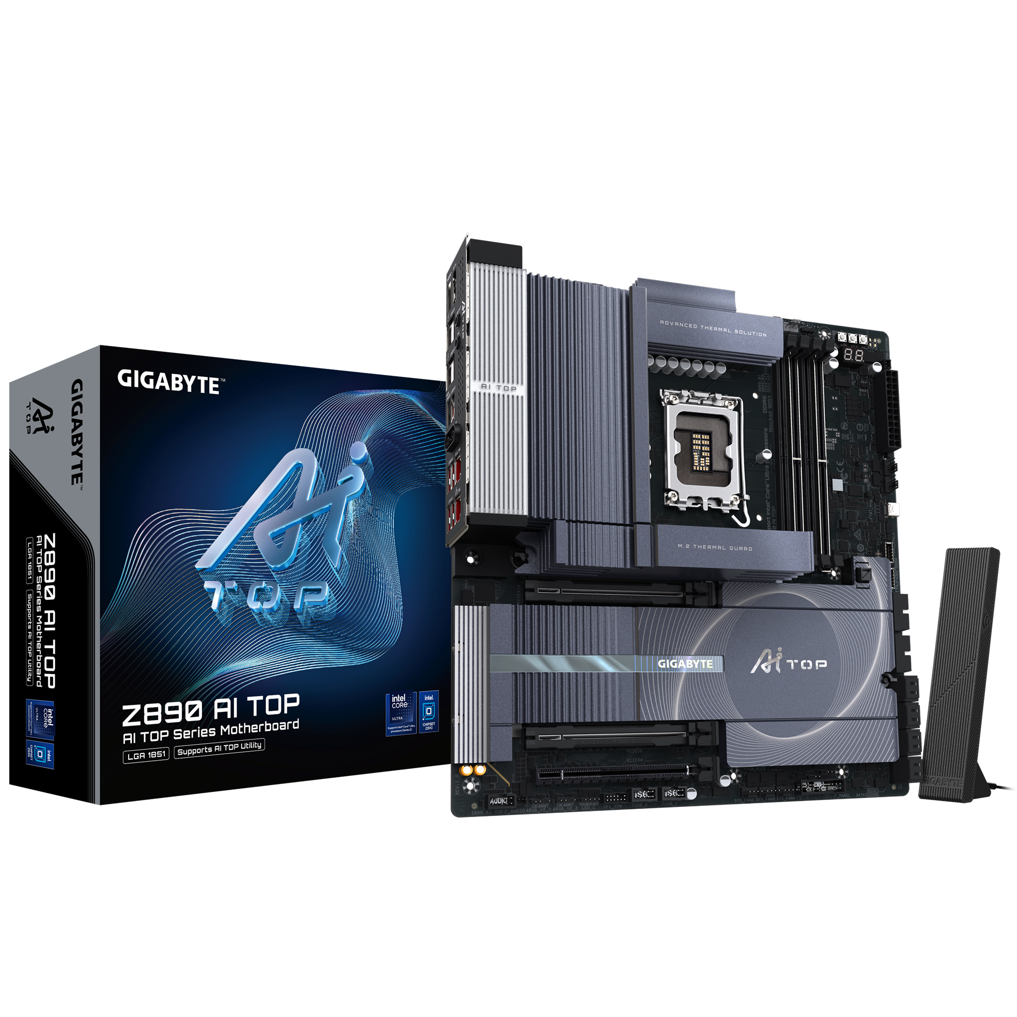 Gigabyte Z890 AI TOP LGA1851 E-ATX Motherboard - Zapnet.in