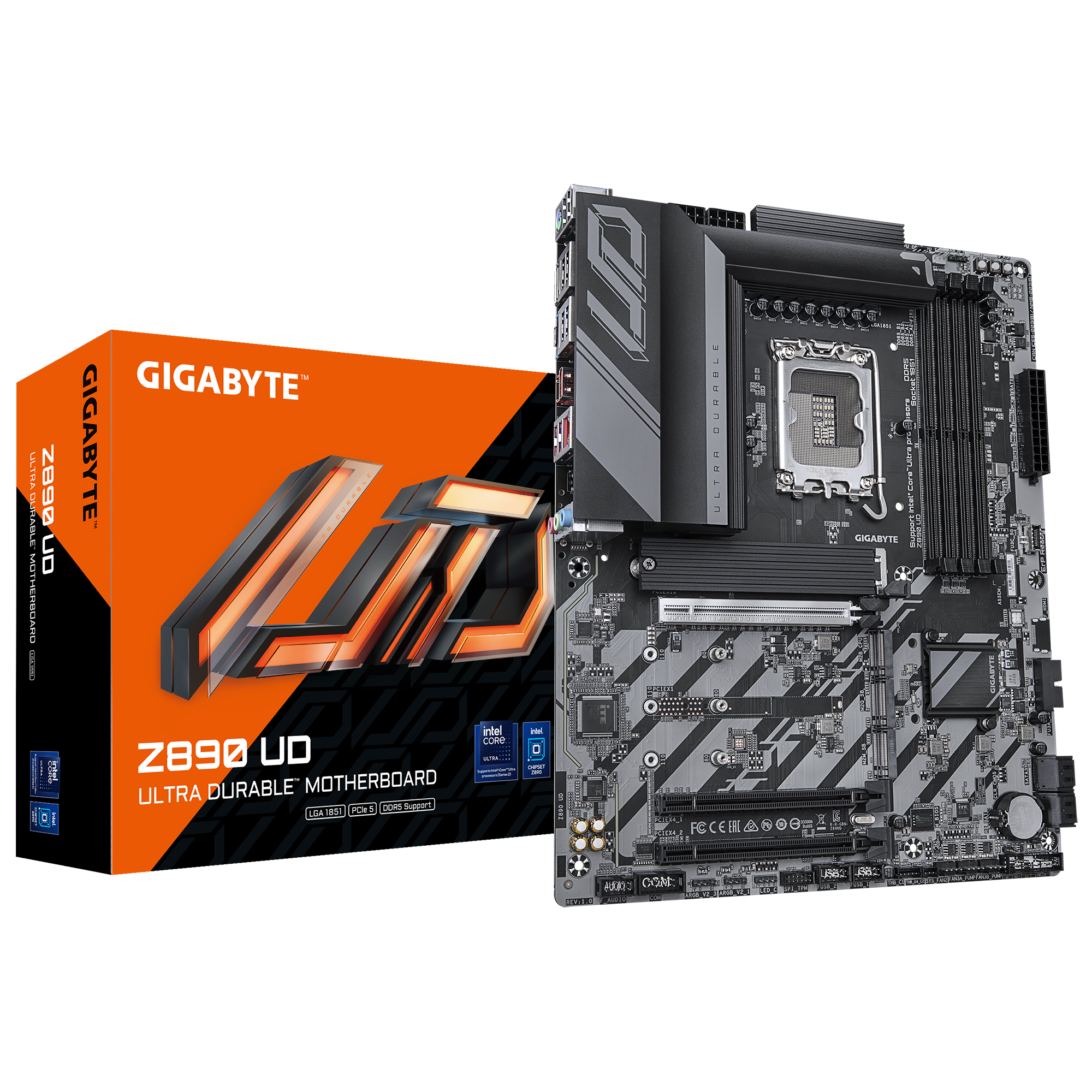 Gigabyte Z890 UD LGA 1851 ATX Motherboard - Zapnet.in