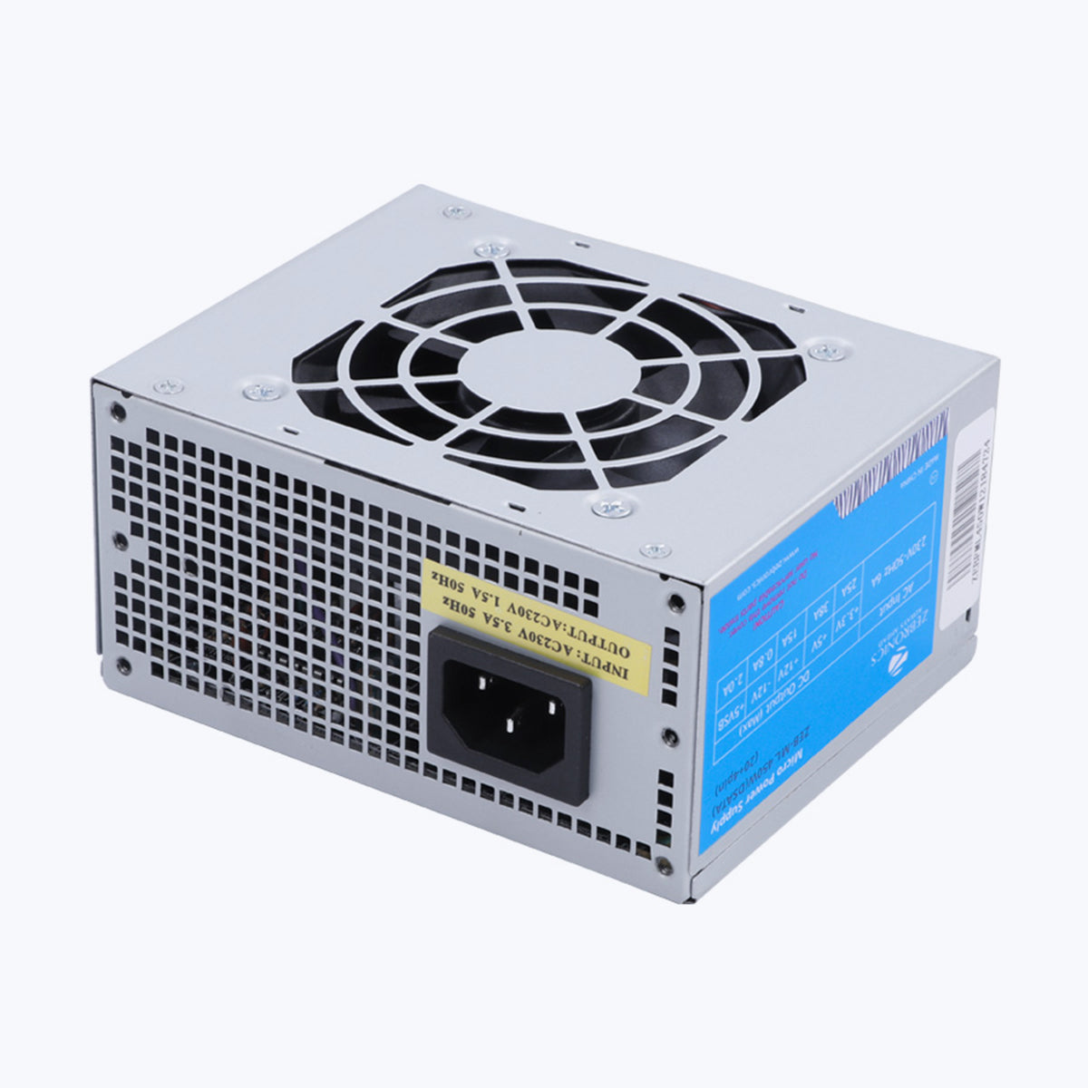 Zebronics 450W SATA SMPS power supply - front view