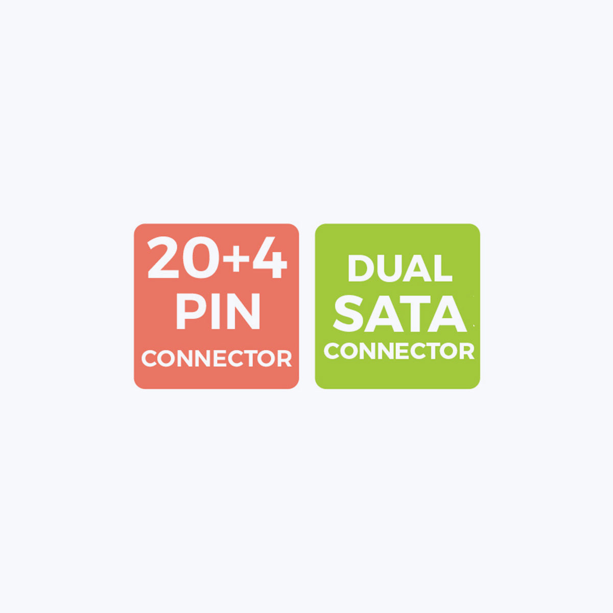 Zebronics ZEB-N450W DSATA - connector cables
