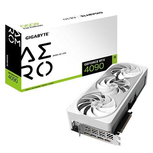 GIGABYTE GeForce RTX 4090 AERO OC 24G GDDR6X Graphics Card - Zapnet.in