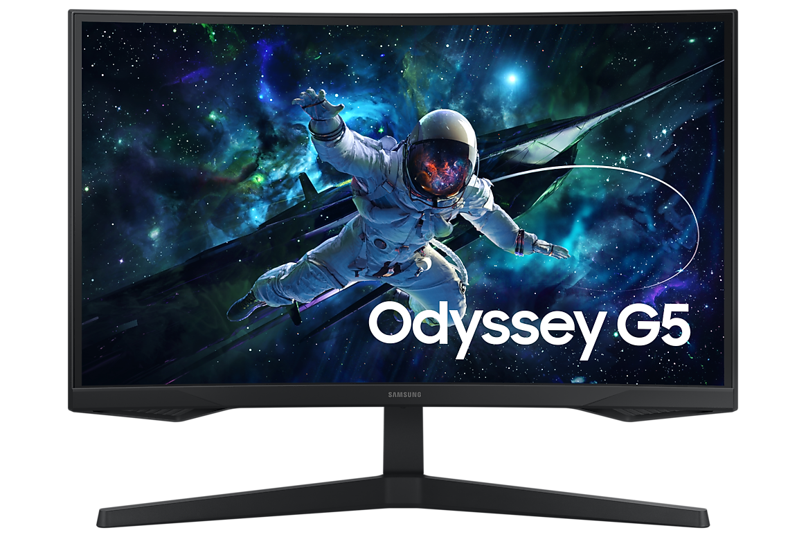 Samsung Odyssey G5 27 inch Curved QHD Gaming Monitor LS27CG550EWXXL