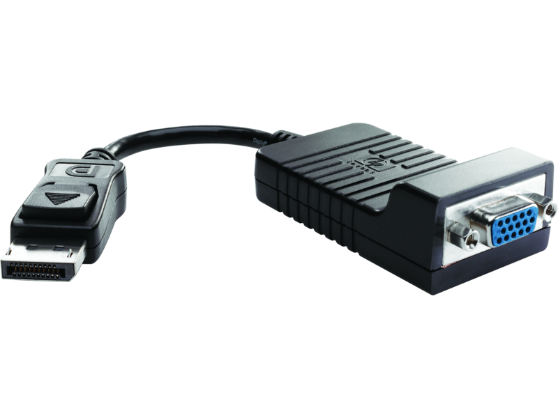 HP DisplayPort To VGA Adapter (AS615AA) - Zapnet.in
