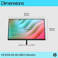 HP E27k G5 4K USB-C Monitor (6N4C4AA)