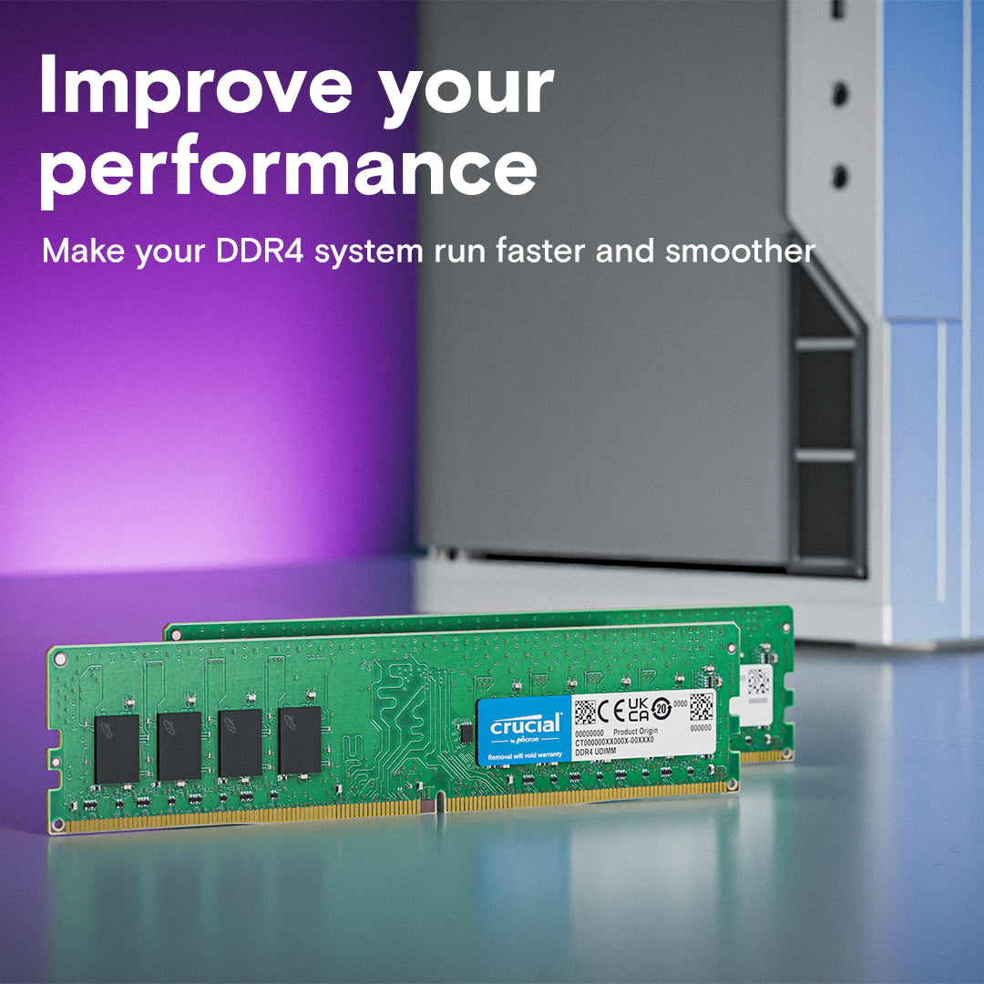 Crucial DDR4 Desktop UDIMM - performance