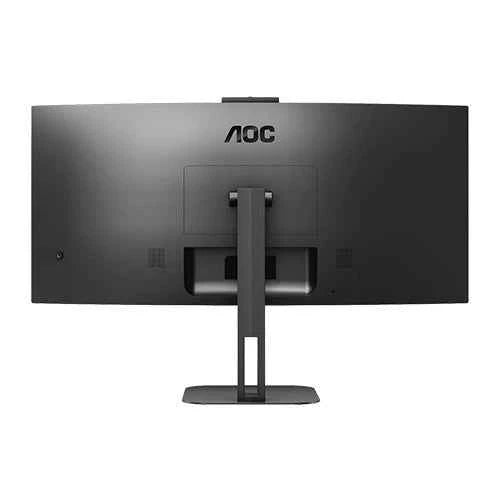 AOC 34 Inch Curved Webcam Monitor CU34V5CWBK