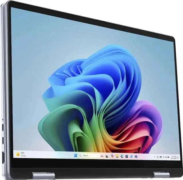 Dell 14 Plus 2-in-1 DB04250 Laptop (Intel Core Ultra 7 256V, 16GB LPDDR5X, 512GB SSD, 14" FHD+ Touch, Intel Arc Graphics, Win 11 Home, Active Pen, Ice Blue, Dell Bag)