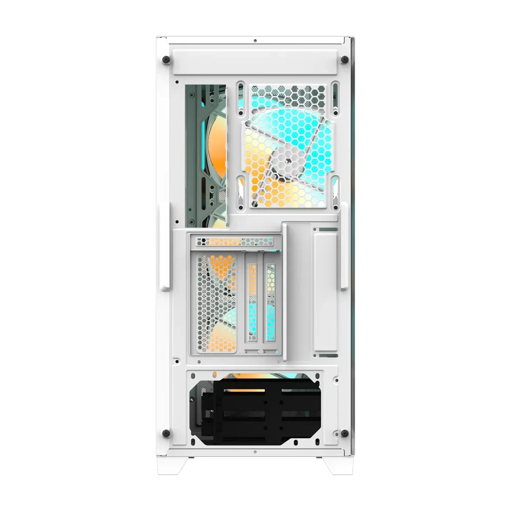 GIGABYTE C301 Glass White Mid Tower E-ATX Gaming Case