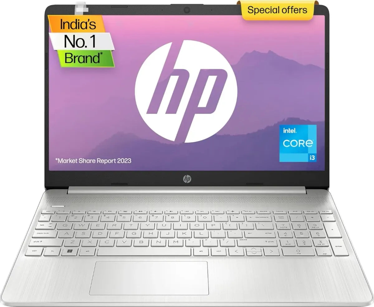 HP 15s-eq2304au Laptop (AMD Ryzen 5 5500U/ 8GB/ 512GB SSD/ Win11 Home) - Zapnet.in