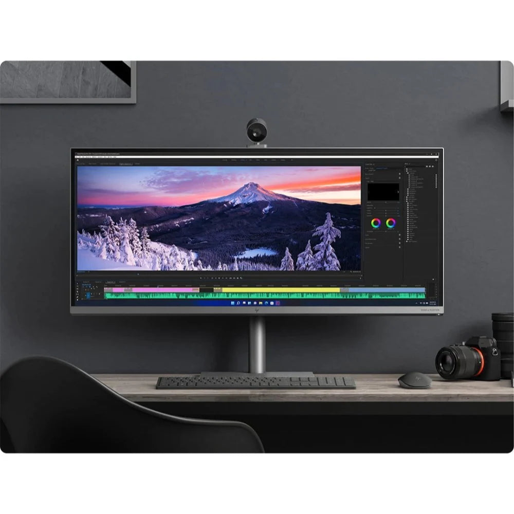 HP AIO 34-c1687in (12th Gen i7-12700/ 16GB RAM/ 1TB SSD/ WIN 11/ MSO21/ 34 inch WUHD/ RTX 3050 4GB Gfx/ Turbo Silver/ 2 Thunderbolt ports with USB type C) - Zapnet.in