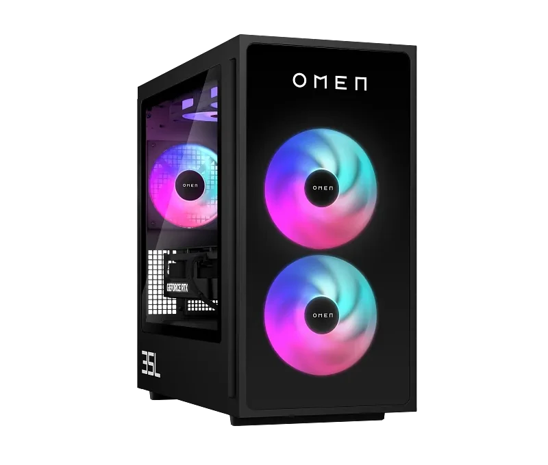 HP OMEN 35L Gaming Desktop GT16-0015 (Intel Core Ultra 7 265F, 32GB RAM, 1TB SSD, NVIDIA GeForce RTX 5070 Ti 16GB)