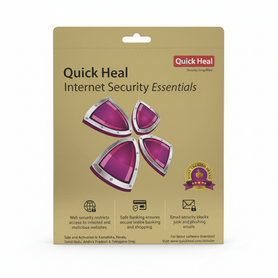 Quick Heal Internet Security Essential AntiVirus (CD_ROM)
