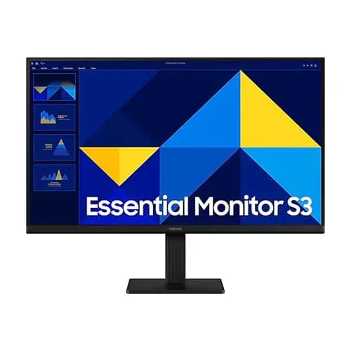 Samsung LS24D304GAWXXL 24 inch FHD IPS Monitor - front view