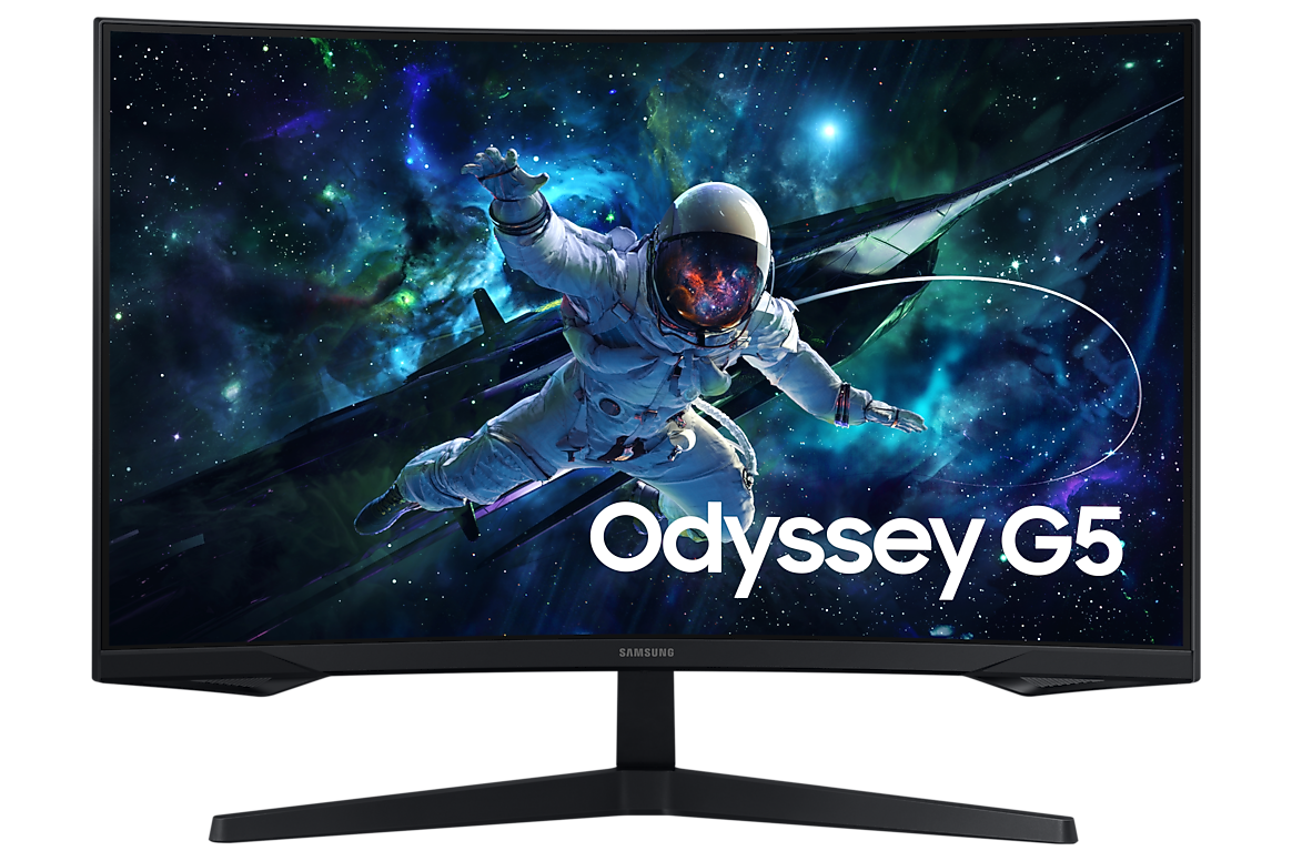 Samsung Odyssey G5 32 inch Curved QHD Gaming Monitor LS32CG550EWXXL