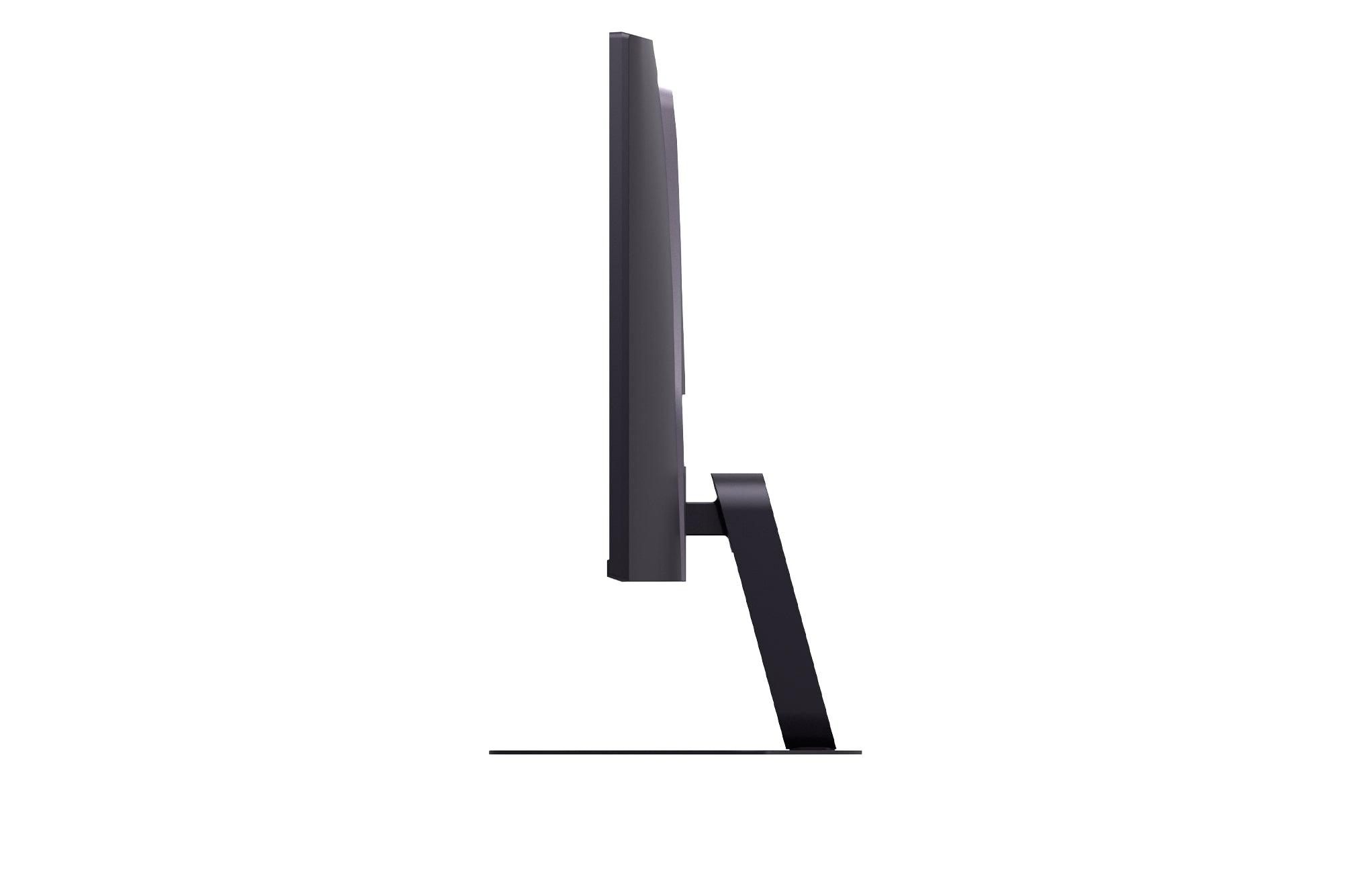 LG UltraGear 25G523B-B Gaming Monitor L-stand view