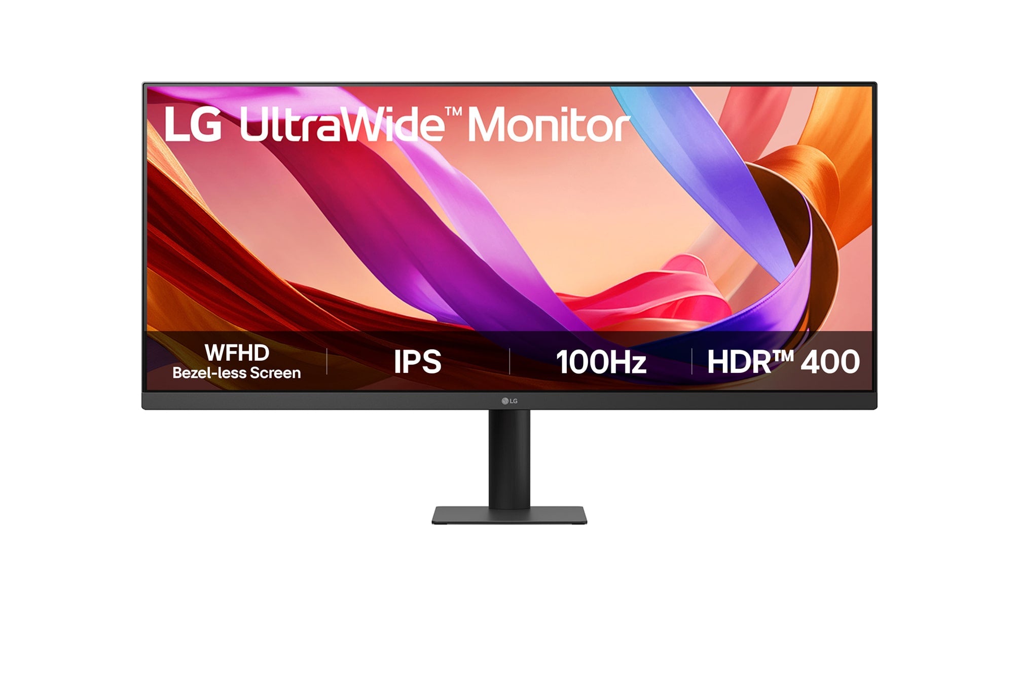 LG 34U511A UltraWide Monitor front view