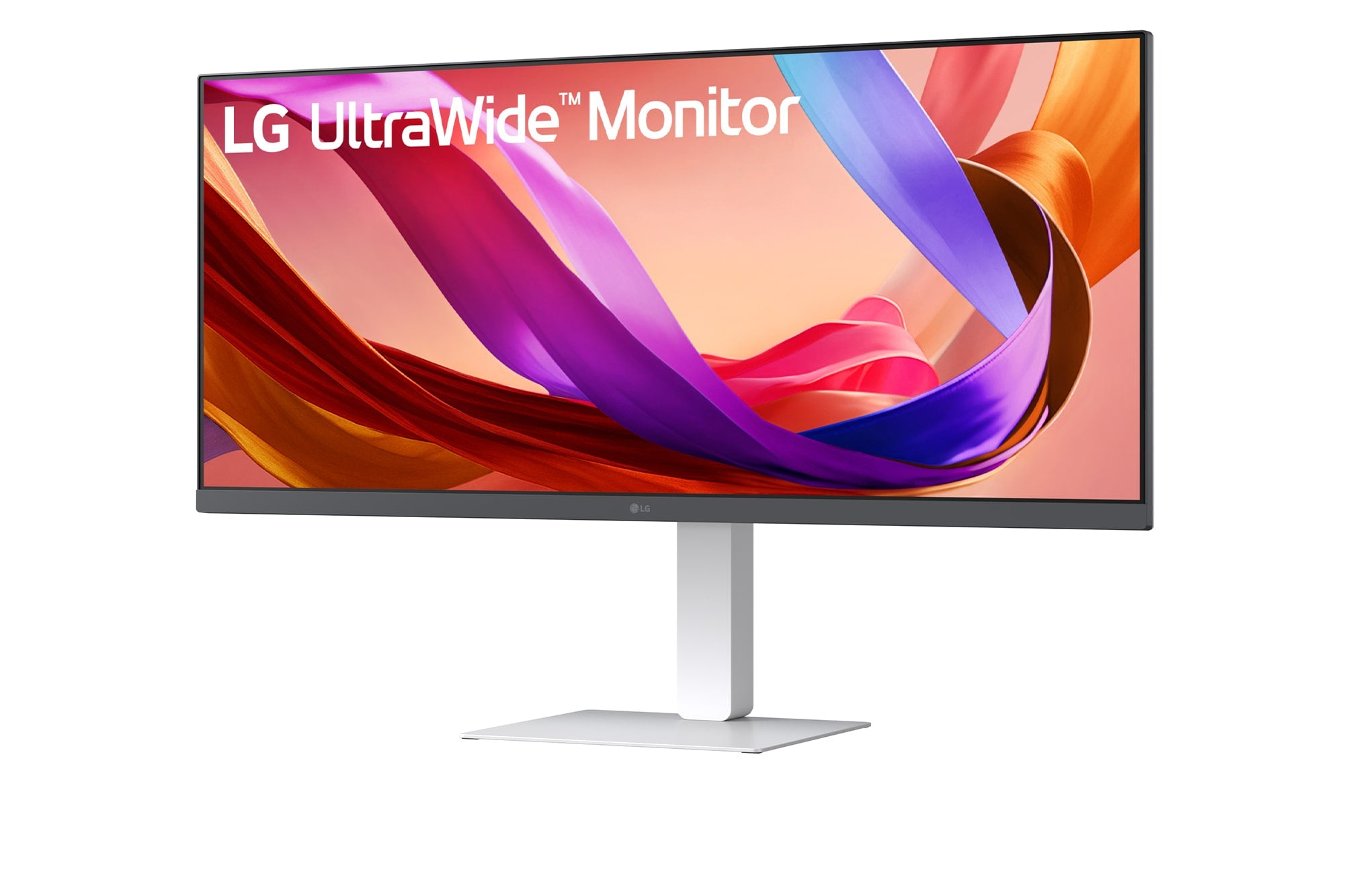 LG 34U530A UltraWide Monitor side view
