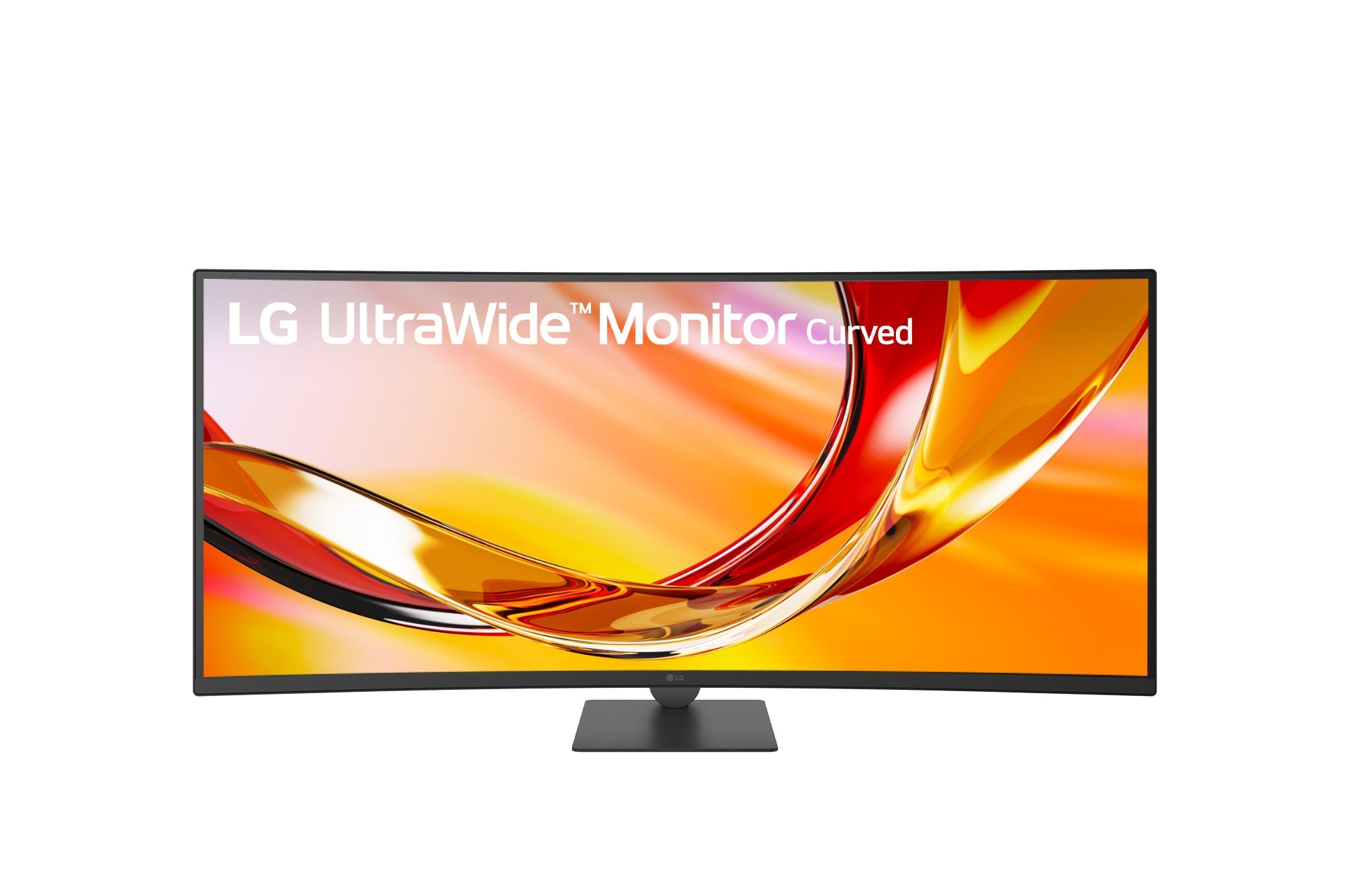 LG 34U640B-B UltraWide Curved Monitor side view