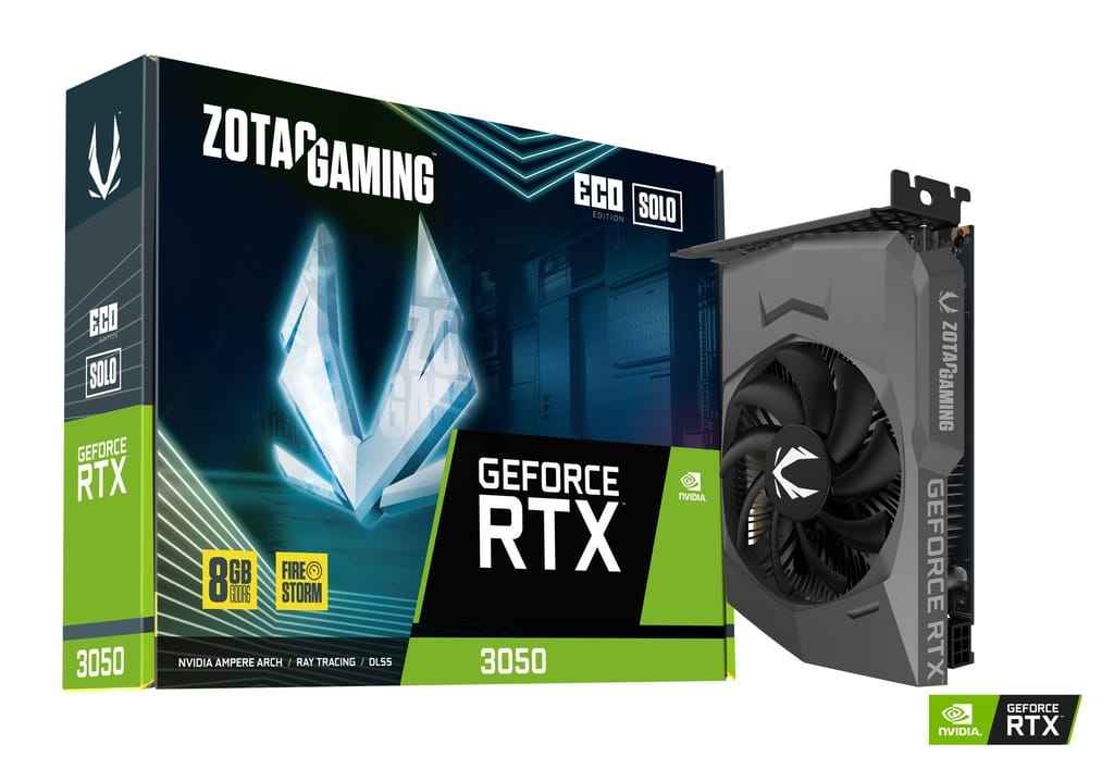 Zotac Gaming GeForce RTX 3050 Solo 6GB GDDR6
